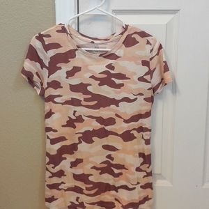 COPY - Pink camo Tee